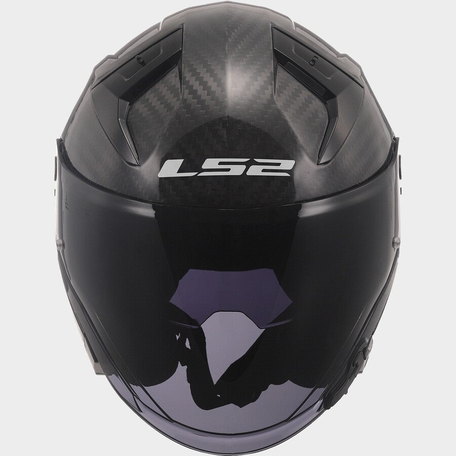 CASCO JET LS2 INFINITY II CARBON SOLID
