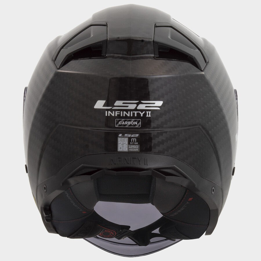 CASCO JET LS2 INFINITY II CARBON SOLID