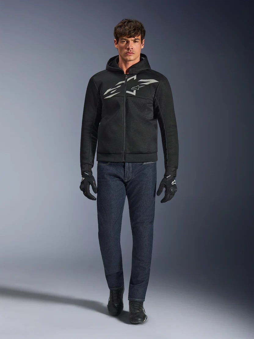 FELPA CON PROTEZIONI ALPINESTARS CHROME SUPERAIRFLOW