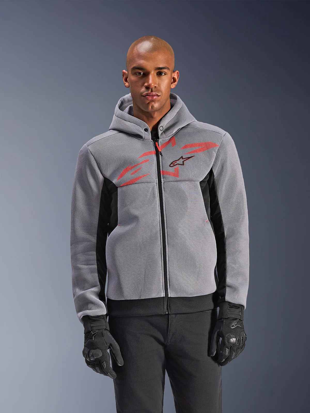 FELPA CON PROTEZIONI ALPINESTARS CHROME SUPERAIRFLOW