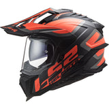 CASCO INTEGRALE ENDURO LS2 EXPLORER ALTER - Nero - Arancione