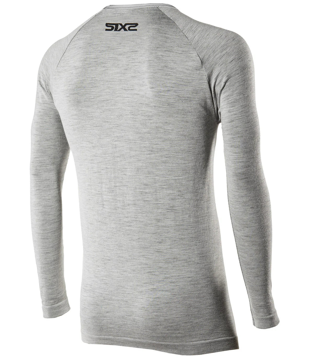 MAGLIA A MANICHE LUNGHE IN LANA MERINO SIX2 TS2 MERINO