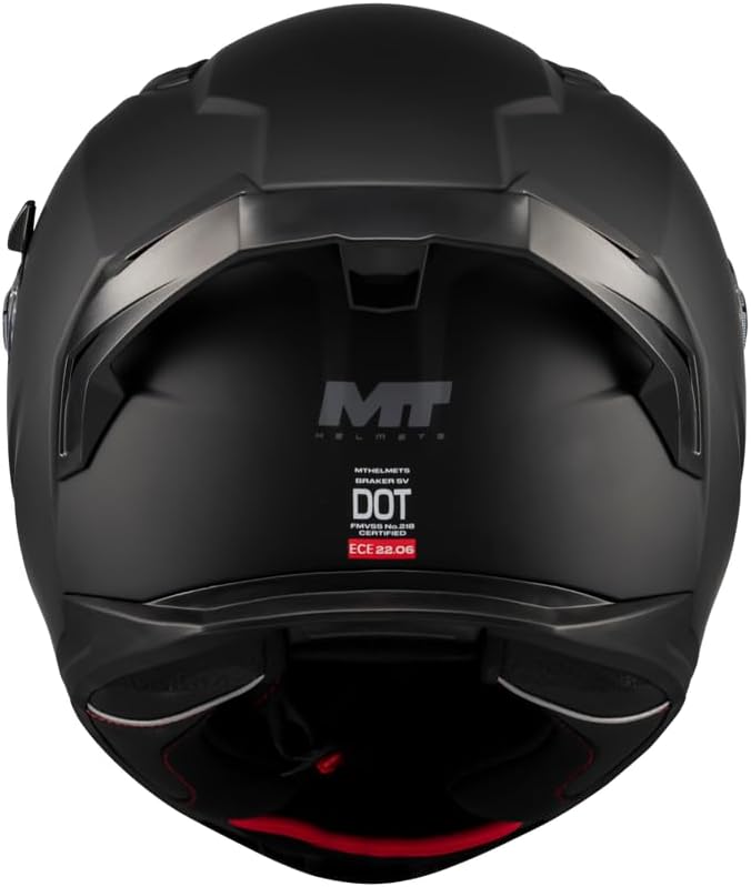 CASCO INTEGRALE MT HELMETS BRAKER SV PURE