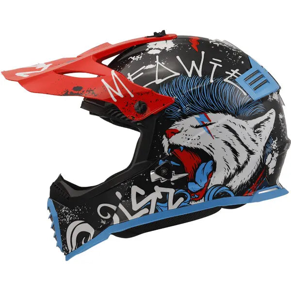 CASCO CROSS LS2 FAST EVO II MINI GRAFICA