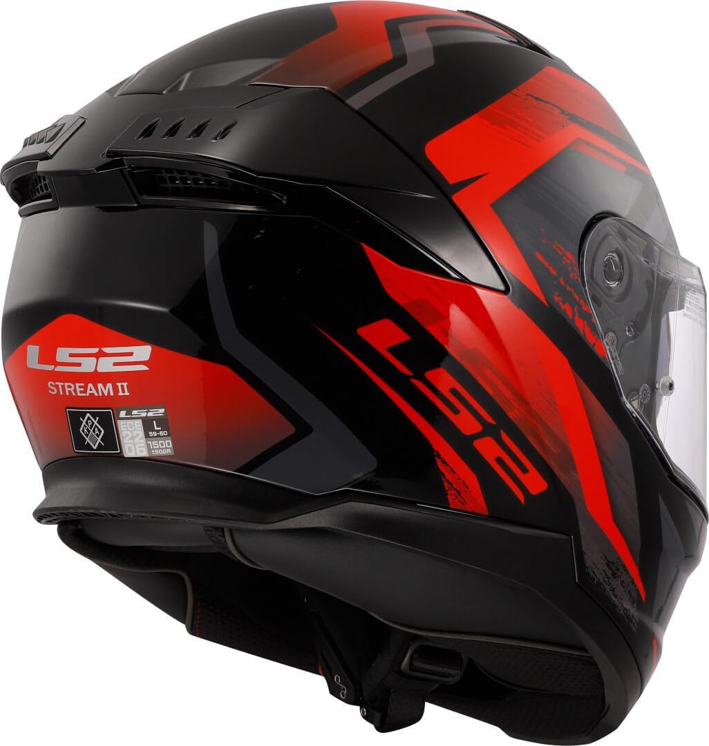 CASCO INTEGRALE LS2 STREAM II FURY