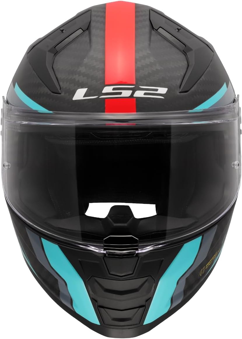 CASCO INTEGRALE LS2 VECTOR II CARBON GRID