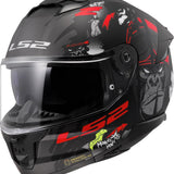 CASCO INTEGRALE LS2 STREAM II ANGRY MONKEY