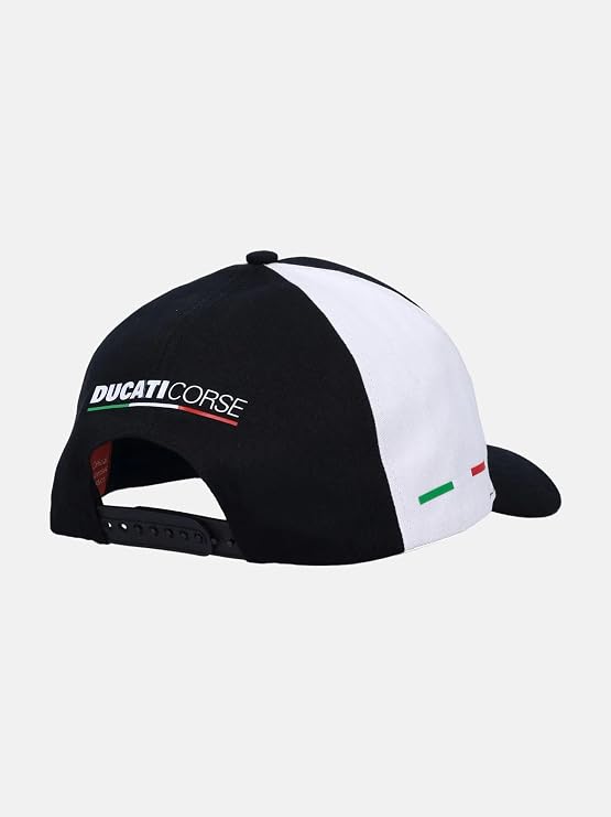 CAPPELLINO A VISIERA CURVA DUCATI CORSE PATCH STRIPES