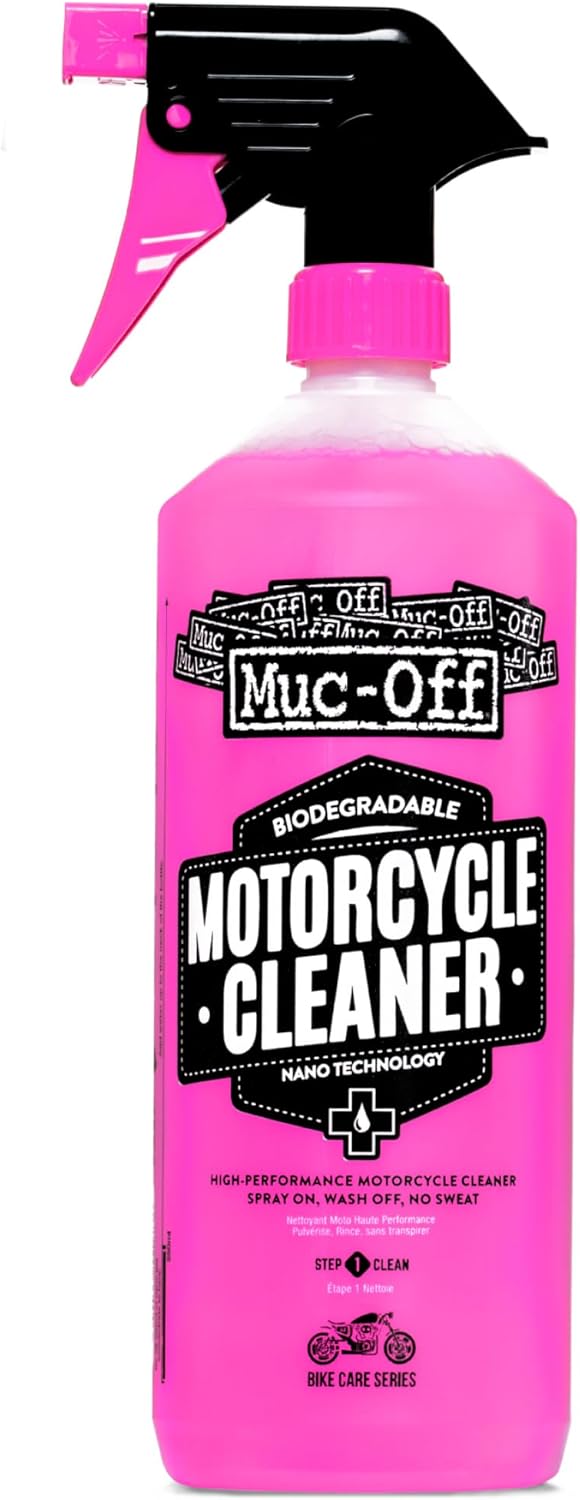 DETERGENTE SPRAY MOTO AD AZIONE RAPIDA MUC-OFF NANO-TECH 1L