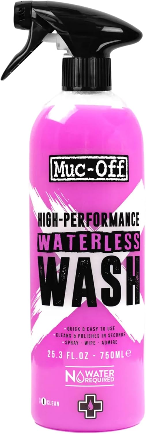 DETERGENTE A SECCO MUC-OFF WATERLESS WASH 750ML