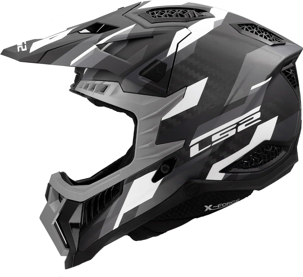 CASCO CROSS LS2 X-FORCE PHANTOM