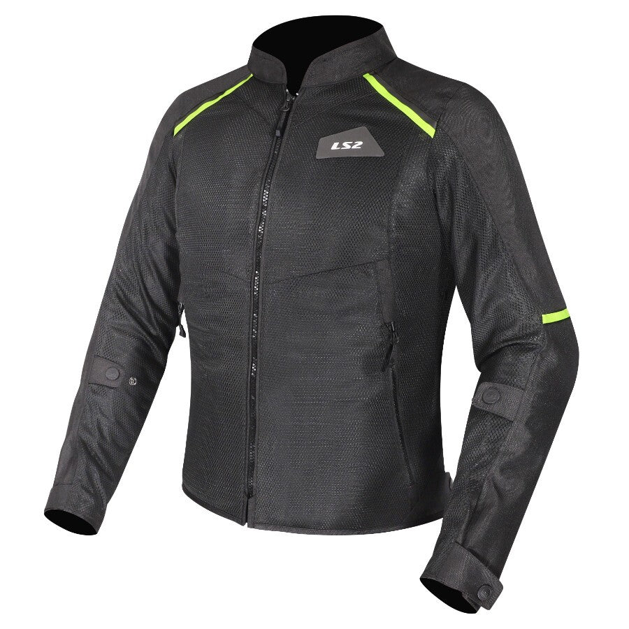 GIACCA ESTIVA LS2 BREEZE DONNA - Nero - Giallo