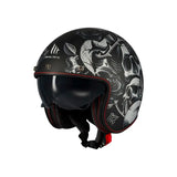 CASCO JET MT HELMETS LE MANS 2 SV S BREAKOUT