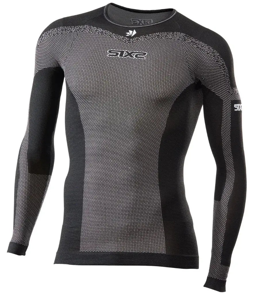 MAGLIA TERMICA LEGGERA A MANICHE LUNGHE SIX2 TS2L BT