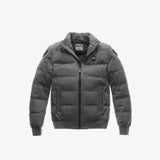 GIACCA BOMBER BLAUER HT COLLEGE