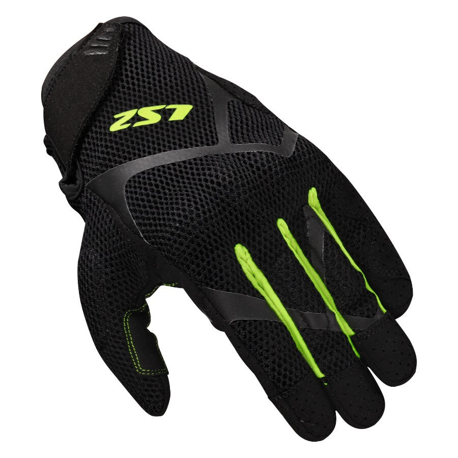 GUANTI ESTIVI LS2 RAY II - Nero - Giallo Fluo