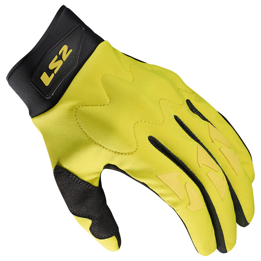 GUANTI IN TESSUTO LS2 HIKER - Giallo Fluo
