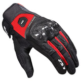 GUANTI ESTIVI LS2 ATOM - Nero - Rosso