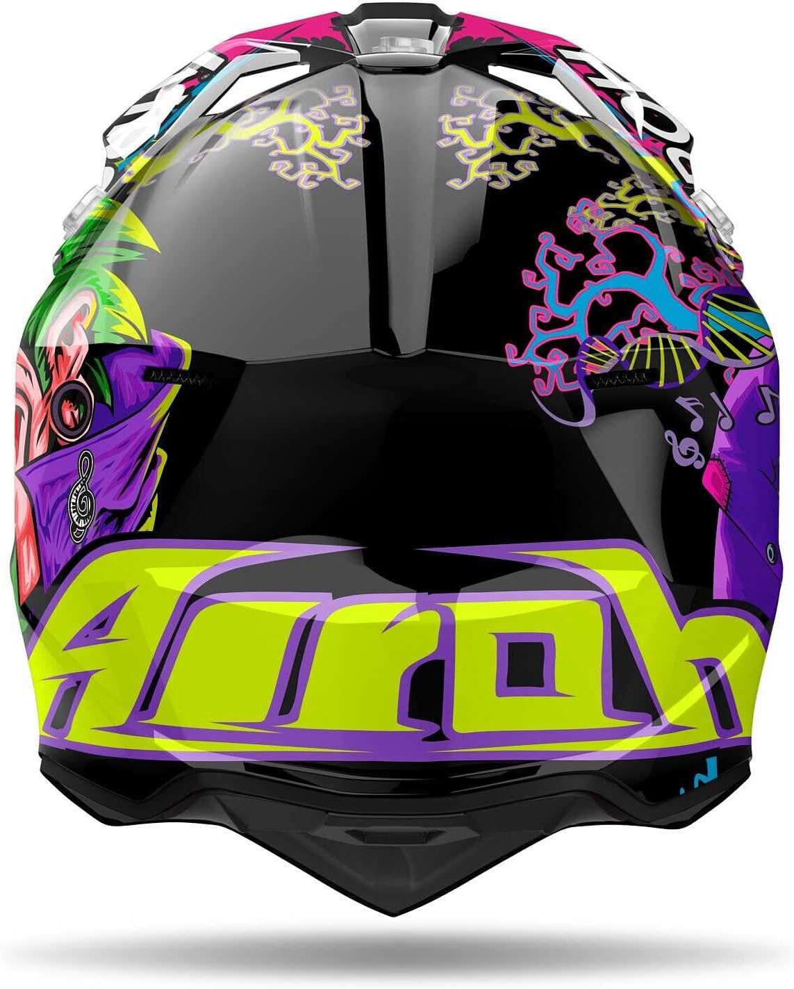 CASCO CROSS AIROH WRAAAP MUSIC JOKER