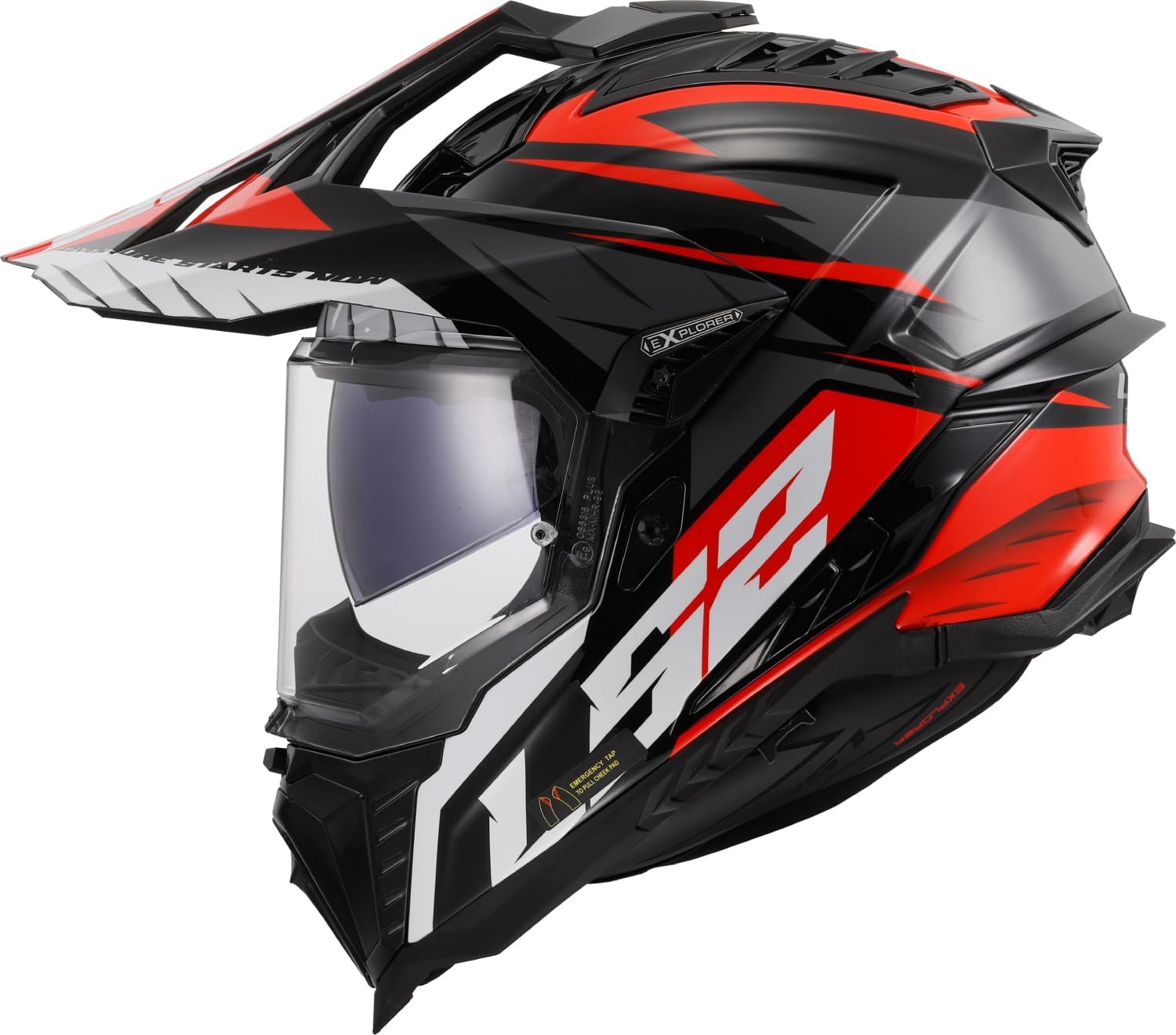 CASCO INTEGRALE ENDURO LS2 EXPLORER SPIRE