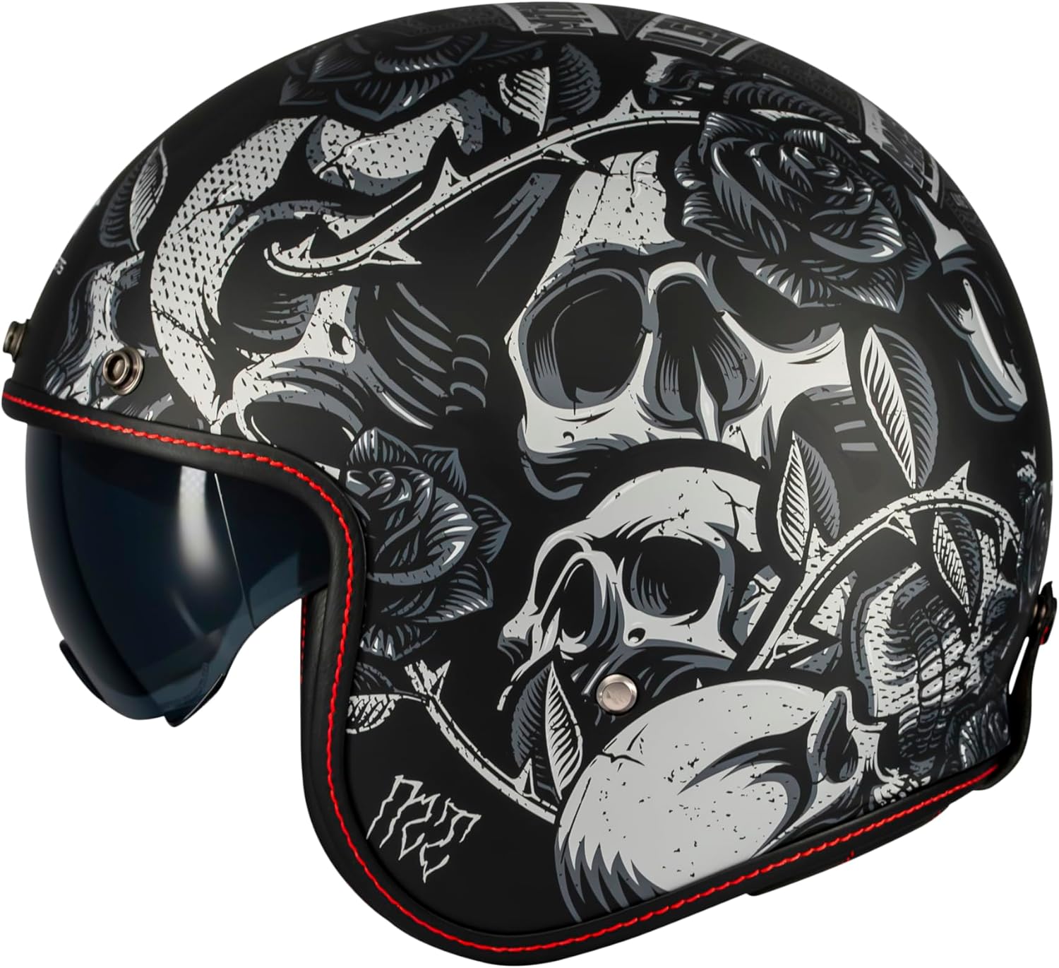 CASCO JET MT HELMETS LE MANS 2 SV S BREAKOUT