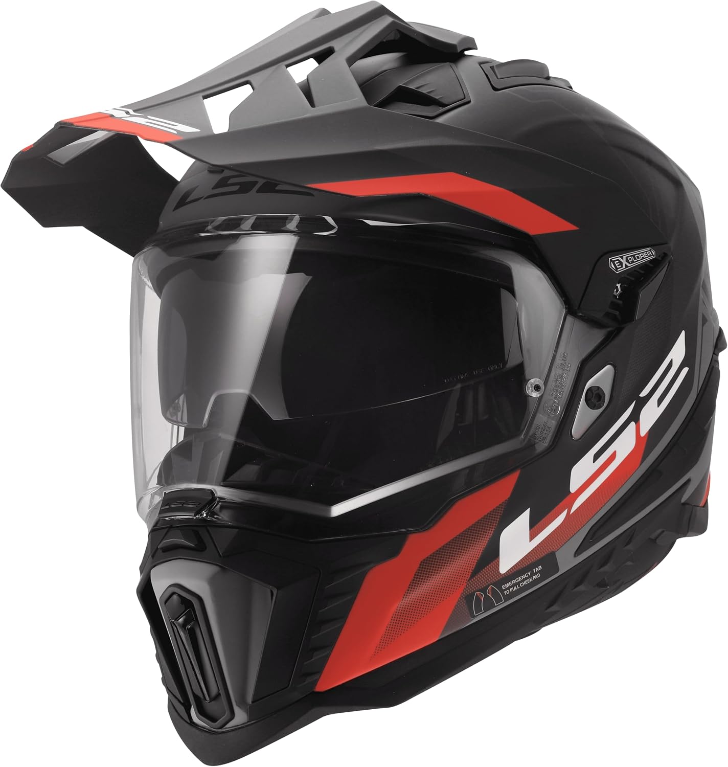 CASCO INTEGRALE ENDURO LS2 EXPLORER HEXA