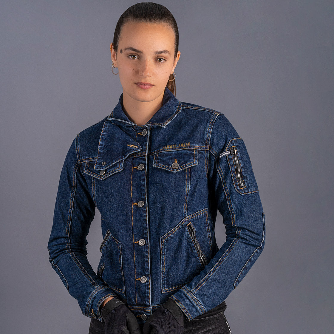 GIACCA IN DENIM LS2 OAKY DONNA