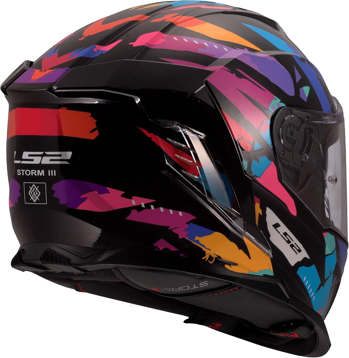 CASCO INTEGRALE LS2 STORM III KAOS