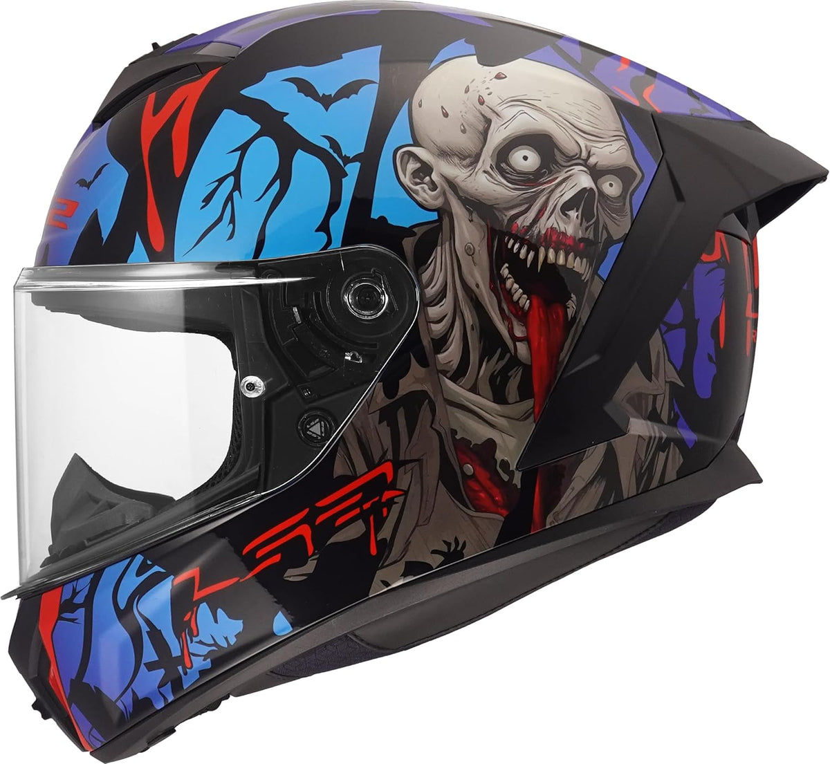 CASCO INTEGRALE LS2 RAPID III ZOMBIE II