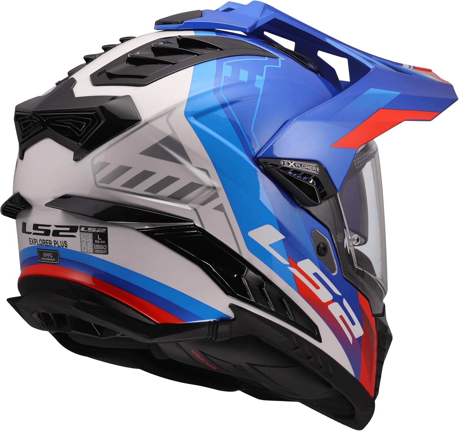 CASCO INTEGRALE ENDURO LS2 EXPLORER HEXA