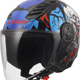 CASCO JET LS2 AIRFLOW II ZOMBIE II