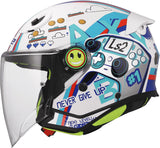 CASCO JET BAMBINO LS2 FUNNY II PAWS/GLUP/NEXT LEVEL