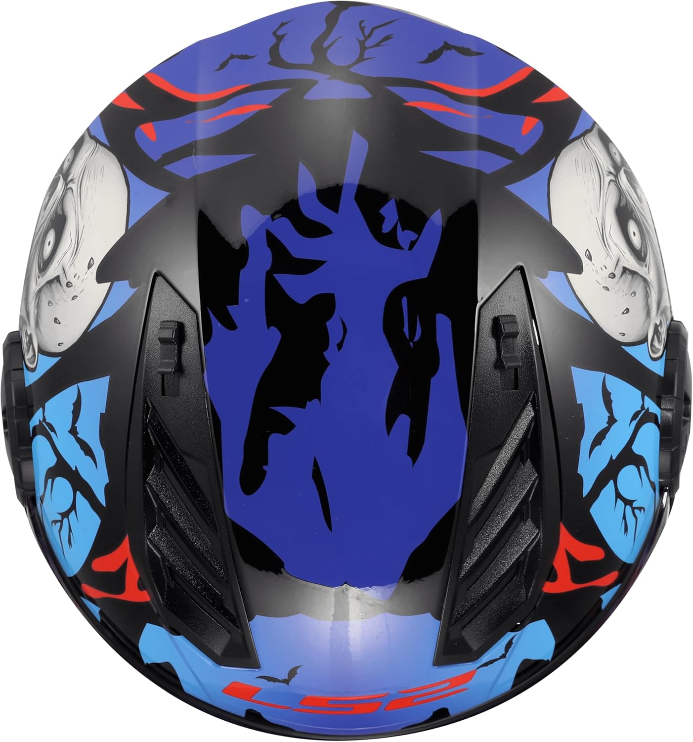 CASCO JET LS2 AIRFLOW II ZOMBIE II
