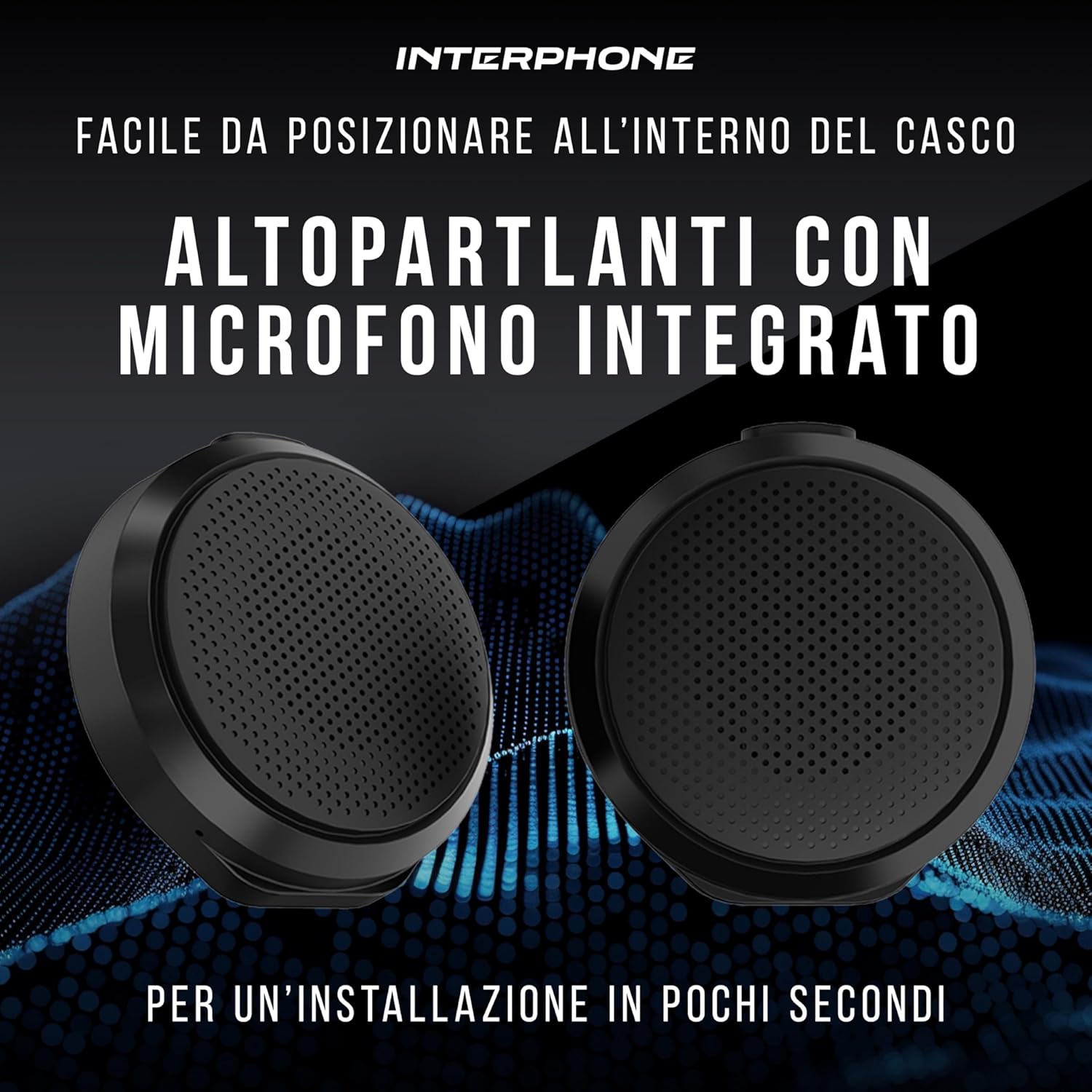AURICOLARI BLUETOOTH DA CASCO INTERPHONE ZERO TWS