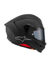CASCO INTEGRALE ALPINESTARS SUPERTECH R7 SOLID - Nero Opaco