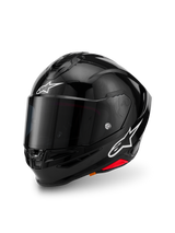 CASCO INTEGRALE ALPINESTARS SUPERTECH R7 SOLID - Nero Lucido