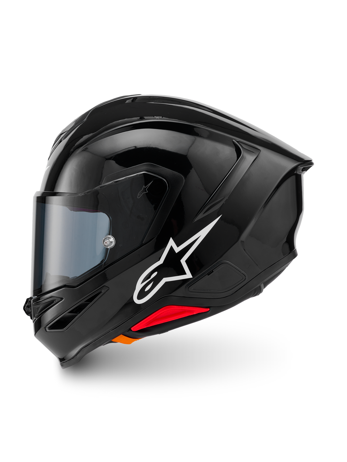 CASCO INTEGRALE ALPINESTARS SUPERTECH R7 SOLID - Nero Lucido