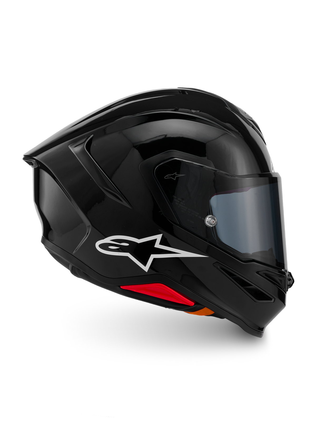 CASCO INTEGRALE ALPINESTARS SUPERTECH R7 SOLID - Nero Lucido
