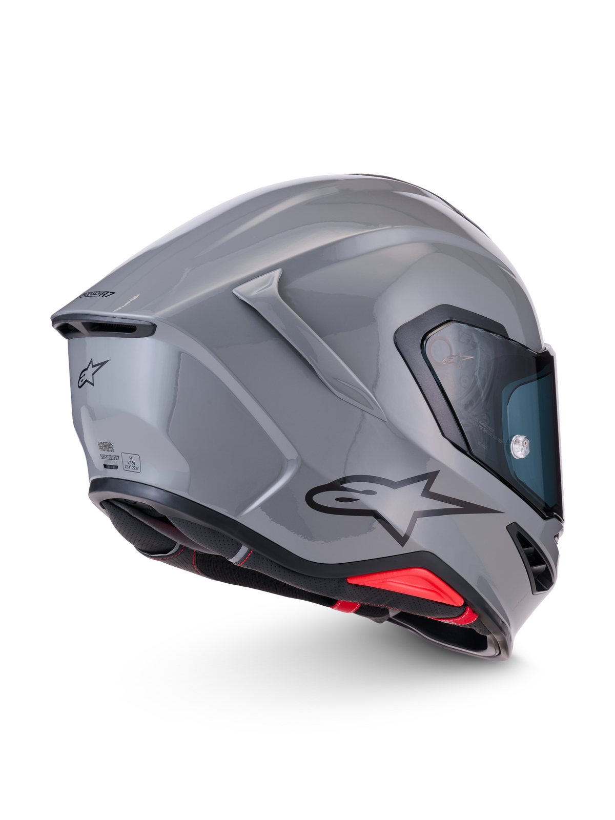 CASCO INTEGRALE ALPINESTARS SUPERTECH R7 SOLID - Grigio