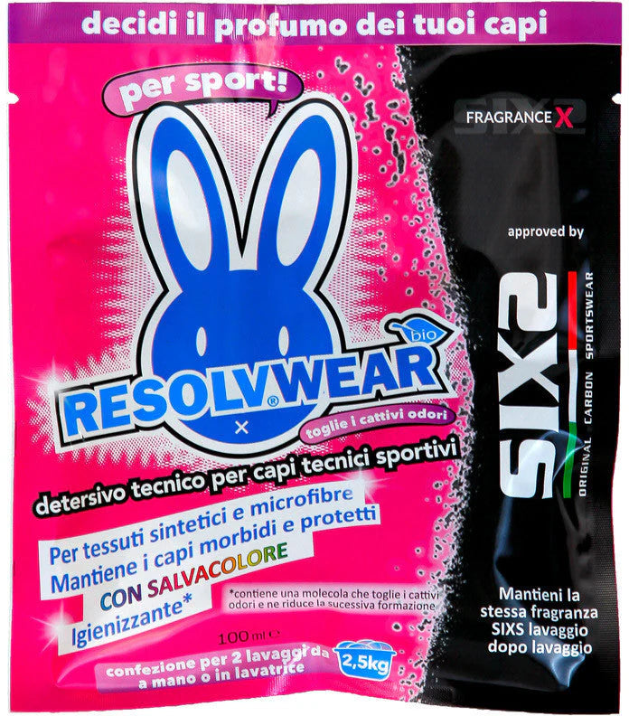 DETERSIVO PER CAPI SPORTIVI SIX2 RESOLVWEAR
