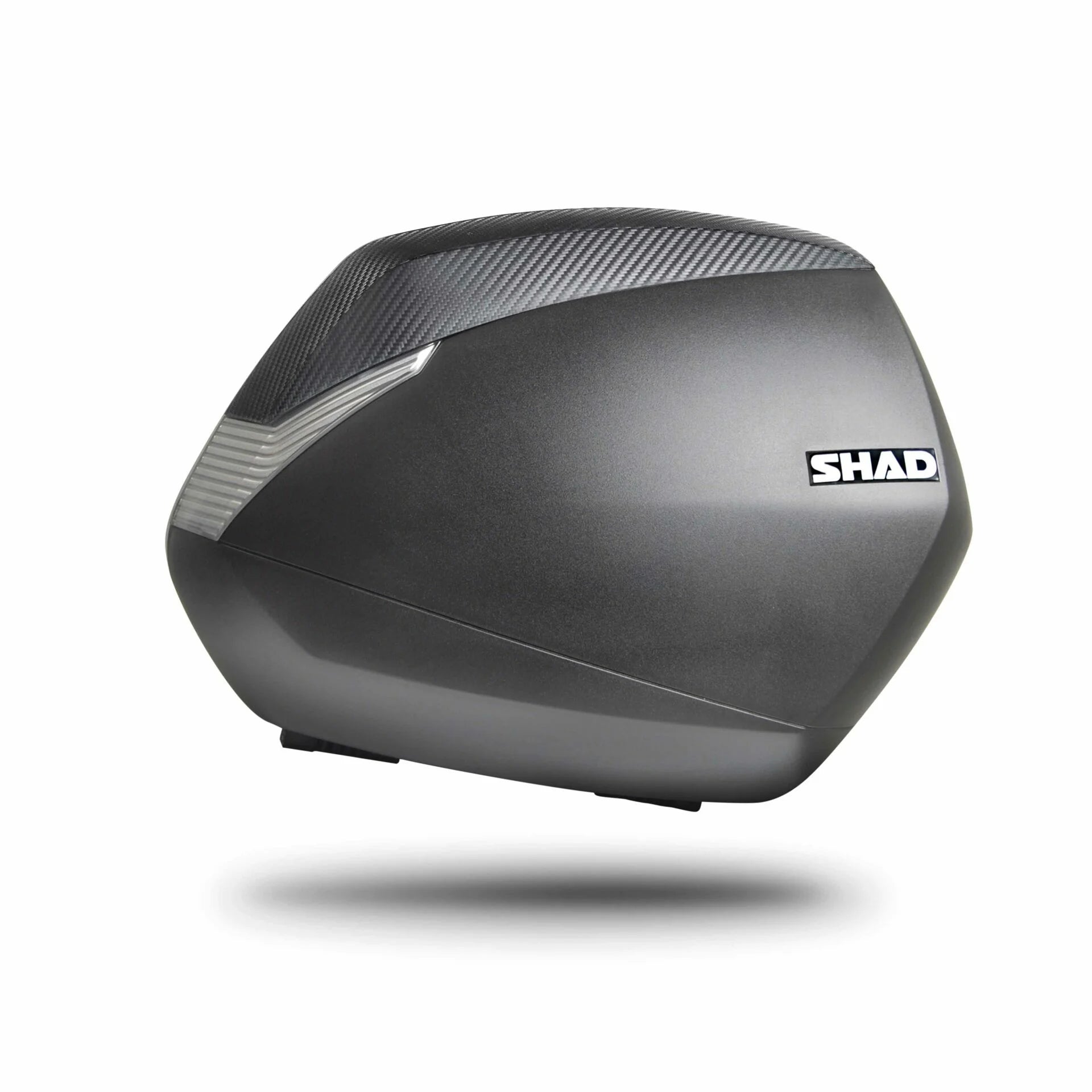 SET DI VALIGIE LATERALI SH36 CON COVER IN CARBON LOOK