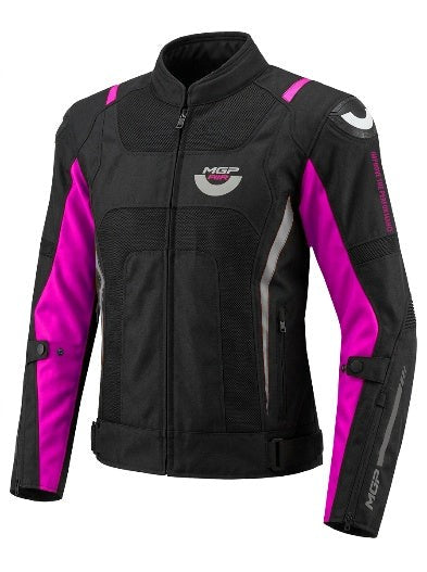 GIACCA IN MESH TEXTILE MGP DONNA - Nero - Rosa