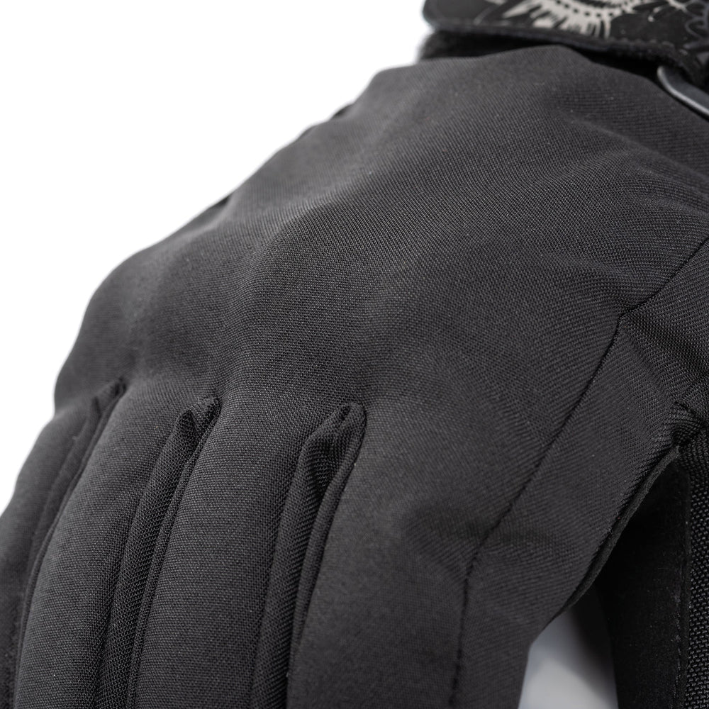 Autumn-Winter waterproof motorcycle gloves Tucano Urbano PASSWORD 3G LADY - Black
