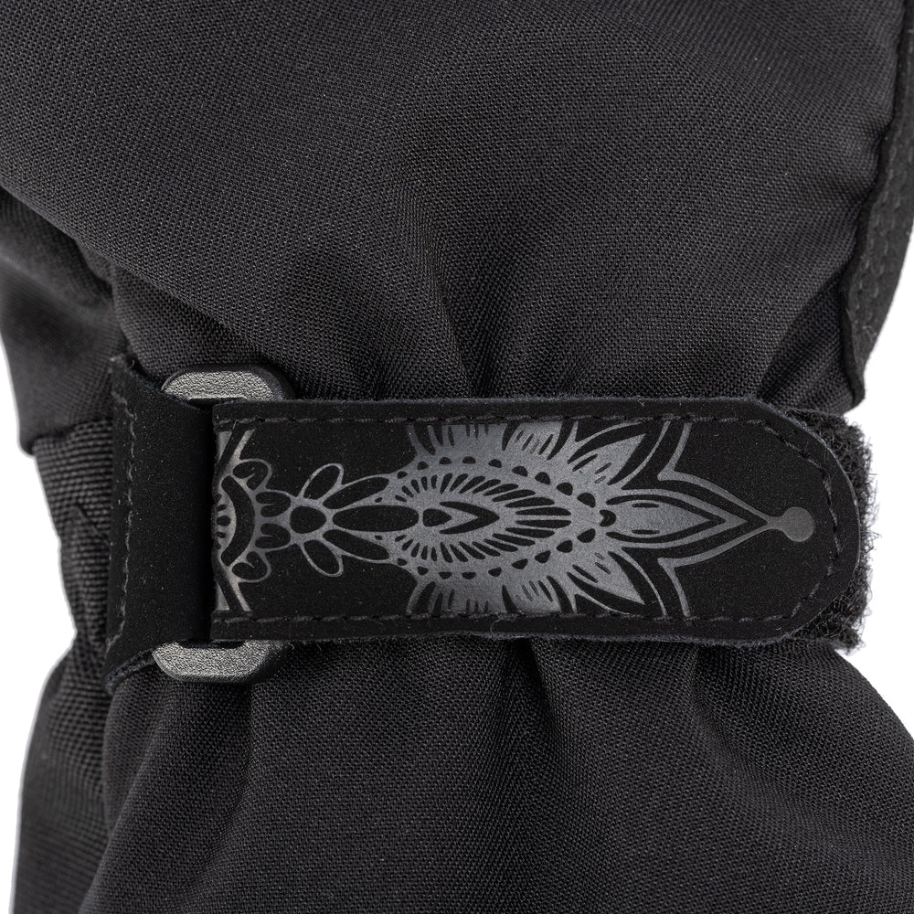Autumn-Winter waterproof motorcycle gloves Tucano Urbano PASSWORD 3G LADY - Black