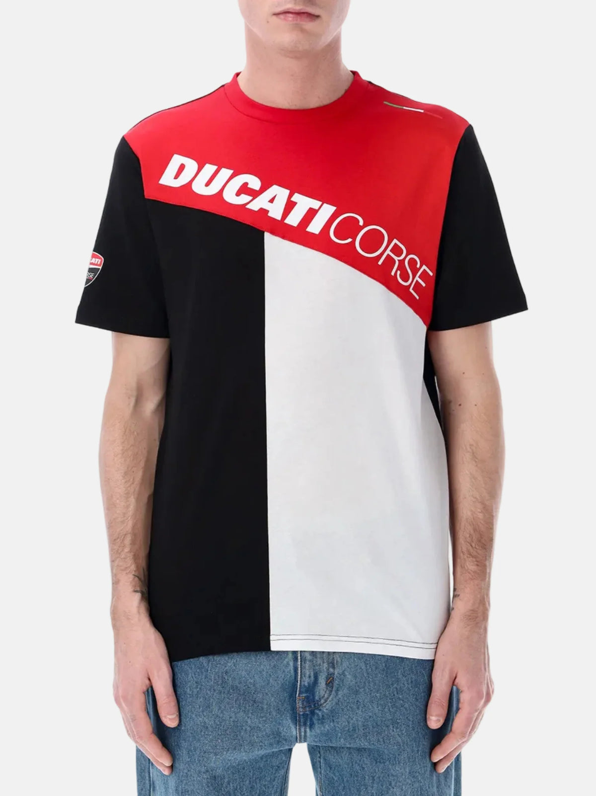 T-SHIRT DUCATI CORSE DIAGONAL BLOCK UFFICIALE MOTOGP