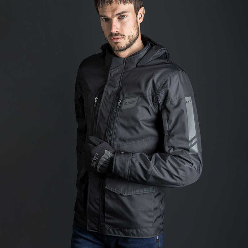GIACCA IN TESSUTO LS2 METROPOLIS EVO WP