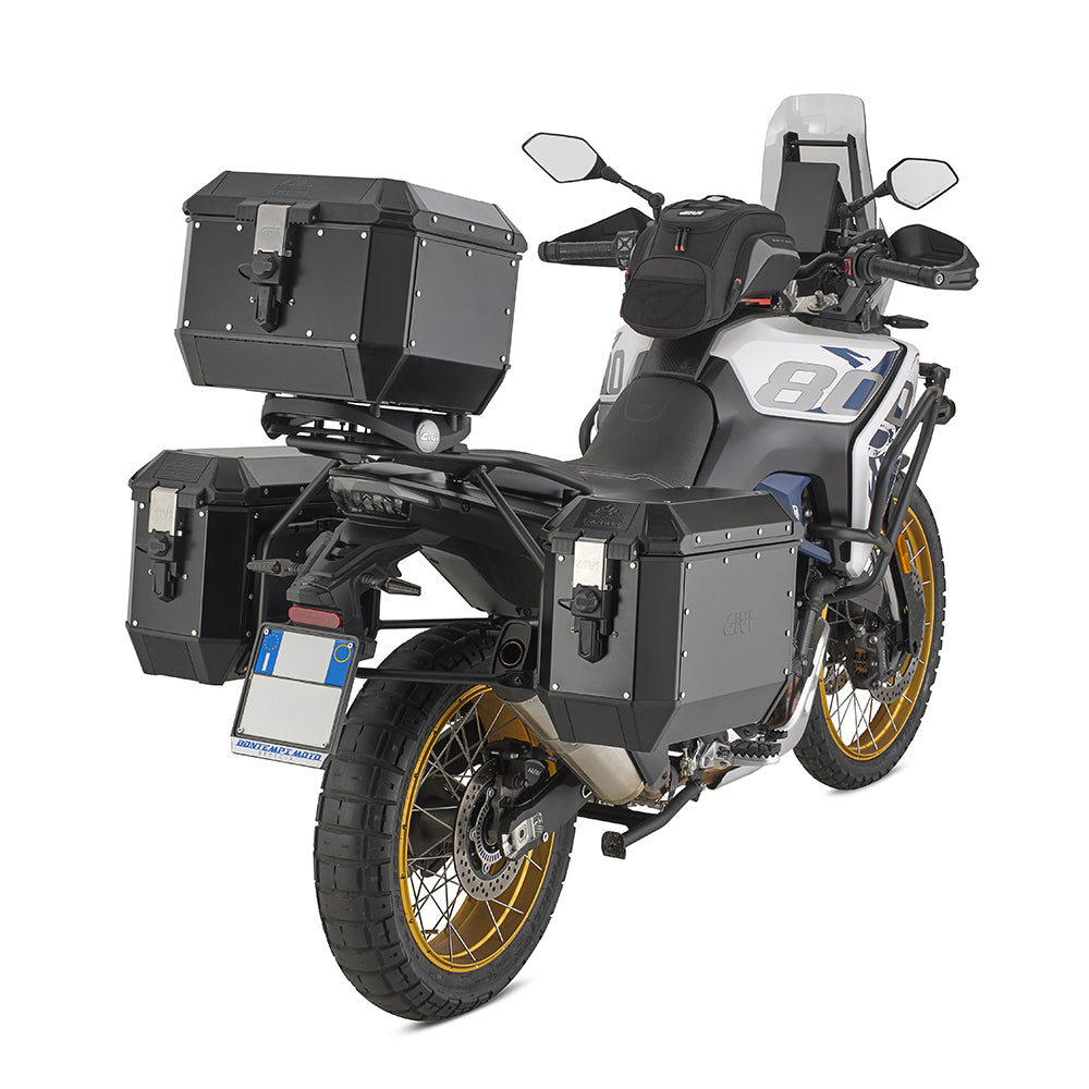 BAULETTO IN ALLUMINIO GIVI ALA44B TREKKER ALASKA BLACK LINE
