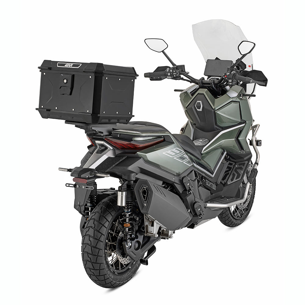 BAULETTO IN ALLUMINIO GIVI MONOLOCK ALP44B2 ALPINA BLACK LINE 44LT