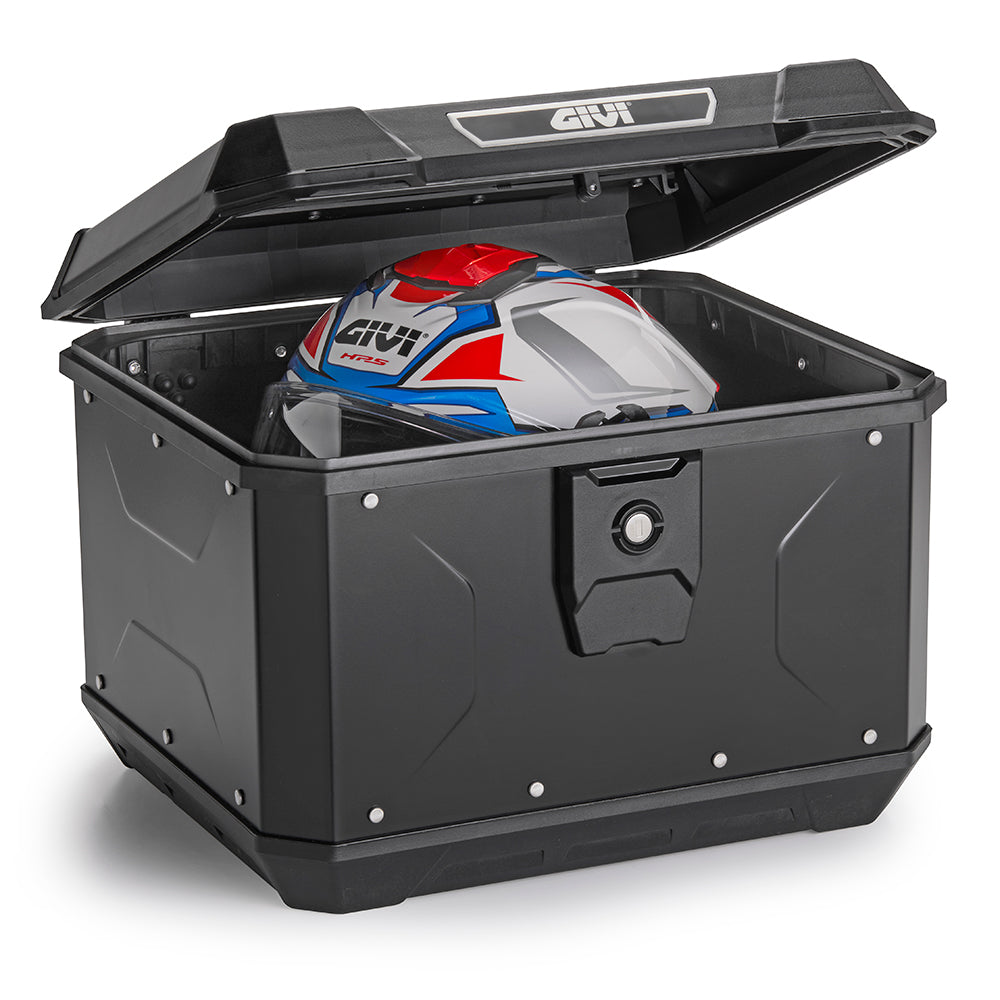BAULETTO IN ALLUMINIO GIVI MONOLOCK ALP44B2 ALPINA BLACK LINE 44LT