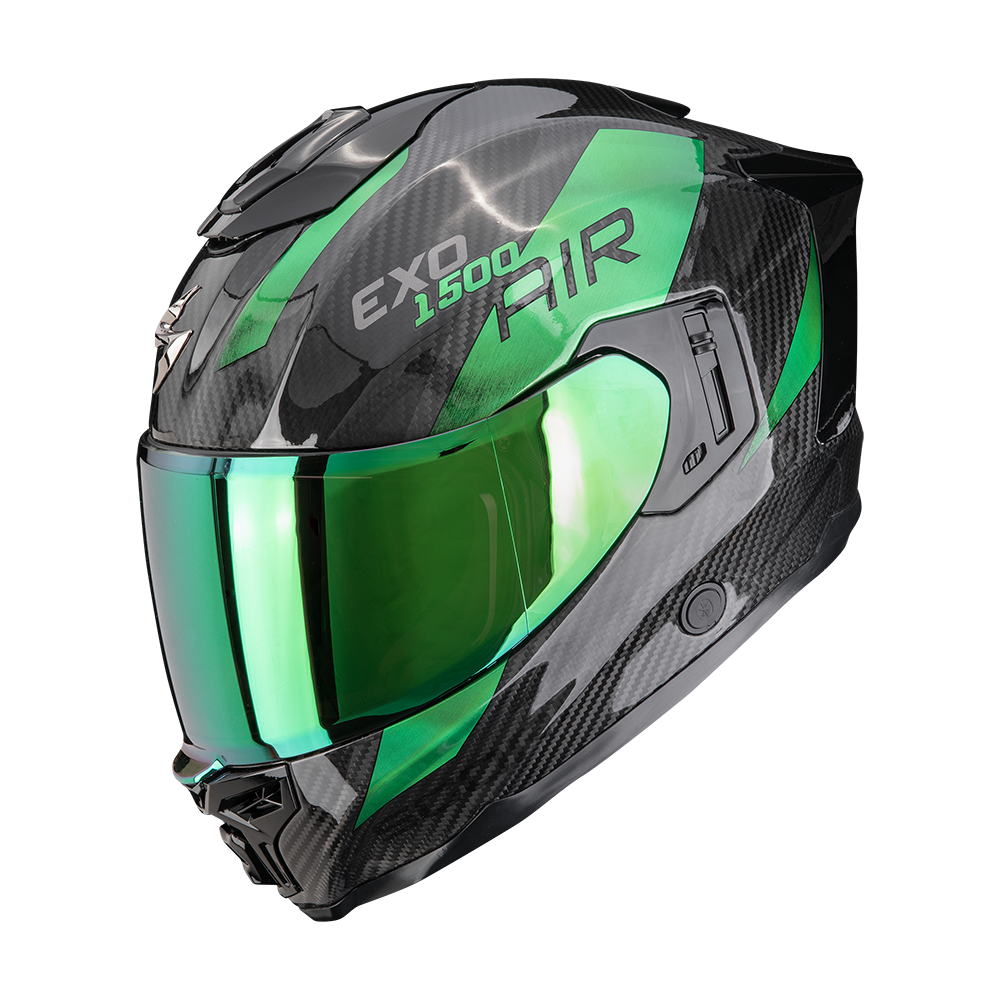 SCORPION EXO-1500 CARBON AIR PLATTED FULL-FACE HELMET
